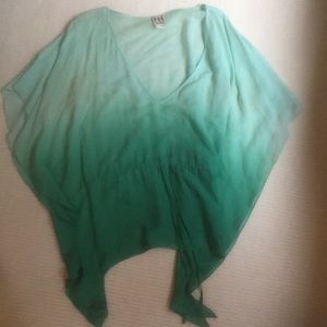 Haute Hippie sheer tunic top